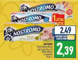 Ciro Amodio NOSTROMO Tonno all'Olio di Oliva offerta