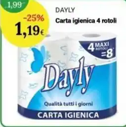 Re Mercato Lucrezia Carta igienica Dayly offerta