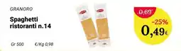 Re Mercato Lucrezia Granoro Spaghetti ristoranti n.14 offerta