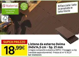 Leroy Merlin Listone da esterno Dolma offerta