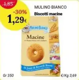Re Mercato Lucrezia MULINO BIANCO Biscotti macine offerta