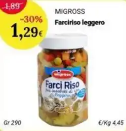 Re Mercato Lucrezia Migross Farciriso leggero offerta