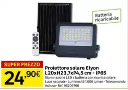 Leroy Merlin Proiettore solare Elyon offerta