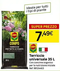 Leroy Merlin COMPO Terriccio universale offerta