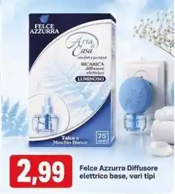 Sanitaria Demma Felce Azzurra Diffusore elettrico base offerta