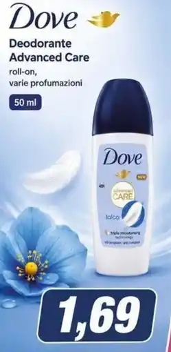 Sanitaria Demma Dove Deodorante Advanced Care offerta