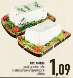 Ciro Amodio Ciro Amodio caciotta primo sale classica offerta