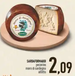 Ciro Amodio SARDAFORMAGGI pecorino moro di sardegna all'etto offerta