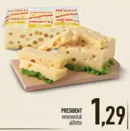 Ciro Amodio PRESIDENT emmental all'etto offerta