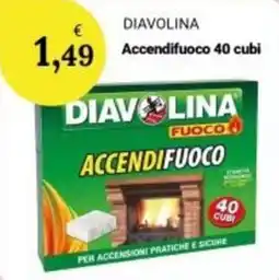 Re Mercato Lucrezia DIAVOLINA Accendifuoco offerta