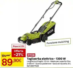 Leroy Merlin Tagliaerba elettrico - 1300 W offerta