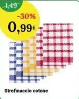 Re Mercato Lucrezia Strofinaccio cotone offerta