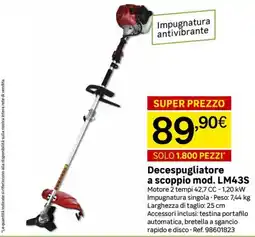 Leroy Merlin Decespugliatore a scoppio mod. LM43S offerta
