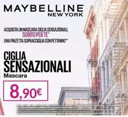 Sanitaria Demma MAYBELLINE NEW YORK Ciglia Sensazionali Mascara offerta