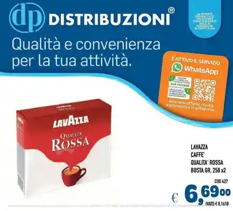 LAVAZZA CAFFE' QUALITA' ROSSA