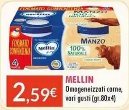 Sanitaria Demma Mellin Omogeneizzati carne offerta