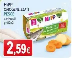 Sanitaria Demma HiPP OMogeneizzati PESCE offerta