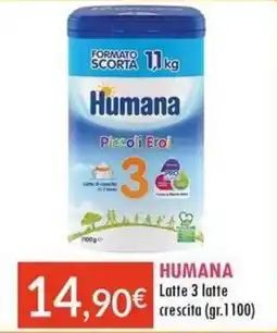 Sanitaria Demma Humana Latte 3 latte crescita offerta