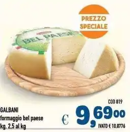 Del Prete Distribuzioni formaggio bel paese offerta
