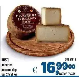 Del Prete Distribuzioni pecorino toscano dop offerta