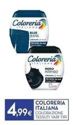 Proshop Coloreria Italiana Colorazione Tessuti Vari Tipi offerta