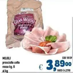 Del Prete Distribuzioni MOJOLI prosciutto cotto rosso offerta