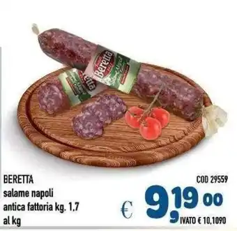 Del Prete Distribuzioni Beretta salame napoli antica fattoria offerta