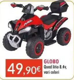 Sanitaria Demma GLOBO Quad litio 8.4v offerta