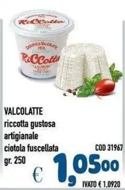 Del Prete Distribuzioni Ricotta Valcolatte offerta