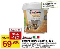 Leroy Merlin Pittura termoisolante MaxMeyer offerta