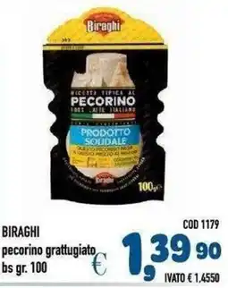 Del Prete Distribuzioni Biraghi pecorino grattugiato offerta