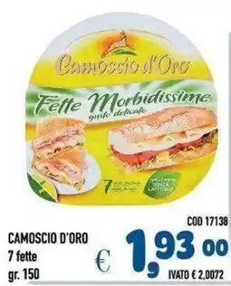 Del Prete Distribuzioni Camoscio d'Oro Fette Morbidissime offerta