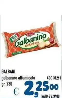 Del Prete Distribuzioni Galbanino l'Affumicato offerta