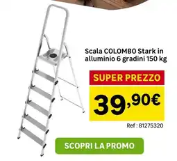 Leroy Merlin Scala colombo stark in alluminio 6 gradini offerta