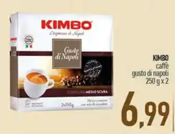Ciro Amodio KIMBO caffè gusto di napoli offerta