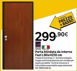 Leroy Merlin Porta blindata da interno Fast offerta