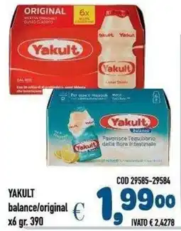 Del Prete Distribuzioni Yakult balance/original offerta