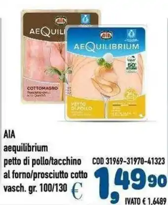 Del Prete Distribuzioni AIA aequilibrium petto di pollo/tacchino offerta