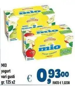 Del Prete Distribuzioni MIO yogurt offerta