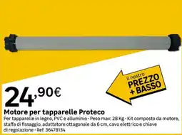 Leroy Merlin Motore per tapparelle Proteco offerta