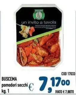 Del Prete Distribuzioni BUSCEMA pomodori secchi offerta