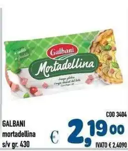 Del Prete Distribuzioni Galbani mortadellina offerta