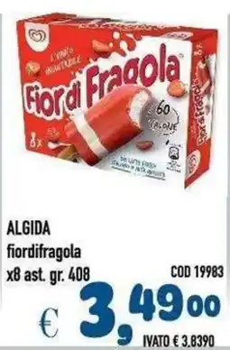 Del Prete Distribuzioni Algida fiordifragola offerta