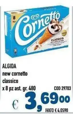 Del Prete Distribuzioni Algida new cornetto classico offerta