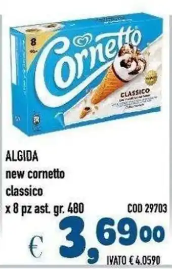 Algida new cornetto classico