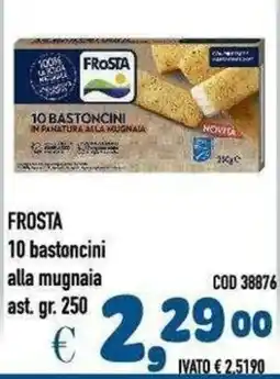 Del Prete Distribuzioni FROSTA 10 bastoncini alla mugnaia offerta