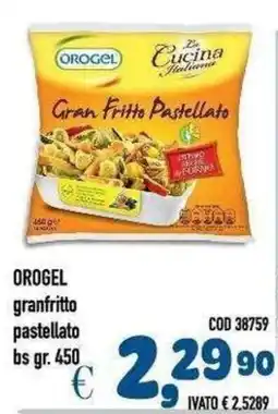 Del Prete Distribuzioni OroGel granfritto pastellato offerta
