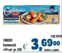 Del Prete Distribuzioni Capitan Findus bastoncini offerta