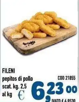 Del Prete Distribuzioni Fileni pepitos di pollo offerta