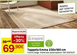Leroy Merlin Tappeto Emma offerta